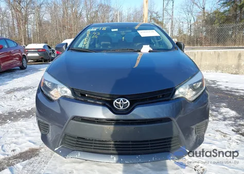 2014 Toyota Corolla Le from USA, damaged, VIN 2T1BURHE3EC052091